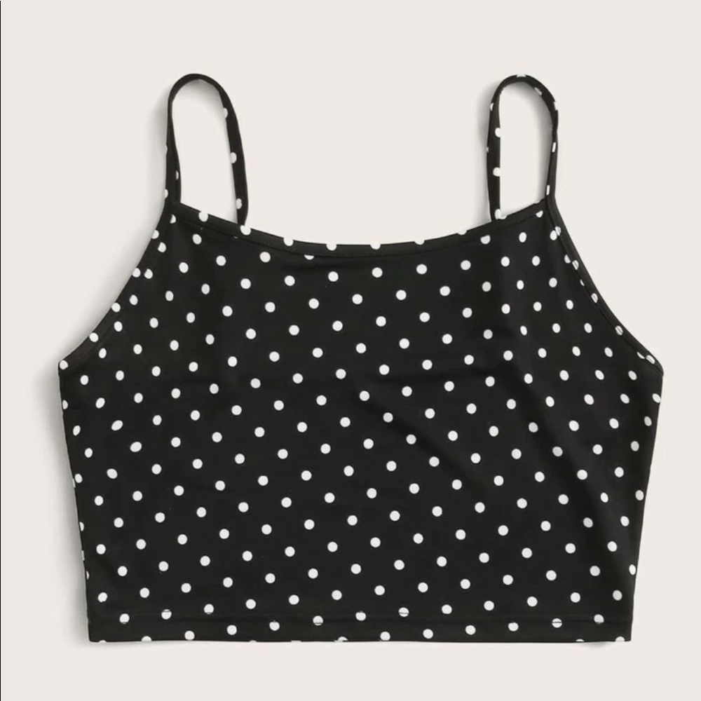 Polka dot cami